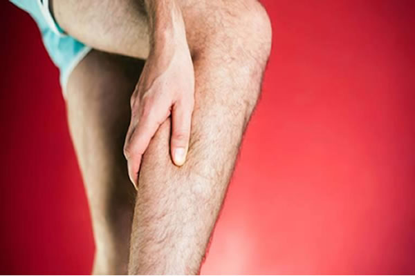 Você sente muita câimbra?