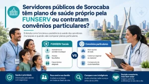 Servidores públicos de Sorocaba têm plano de saúde próprio pela FUNSERV ou contratam convênios particulares